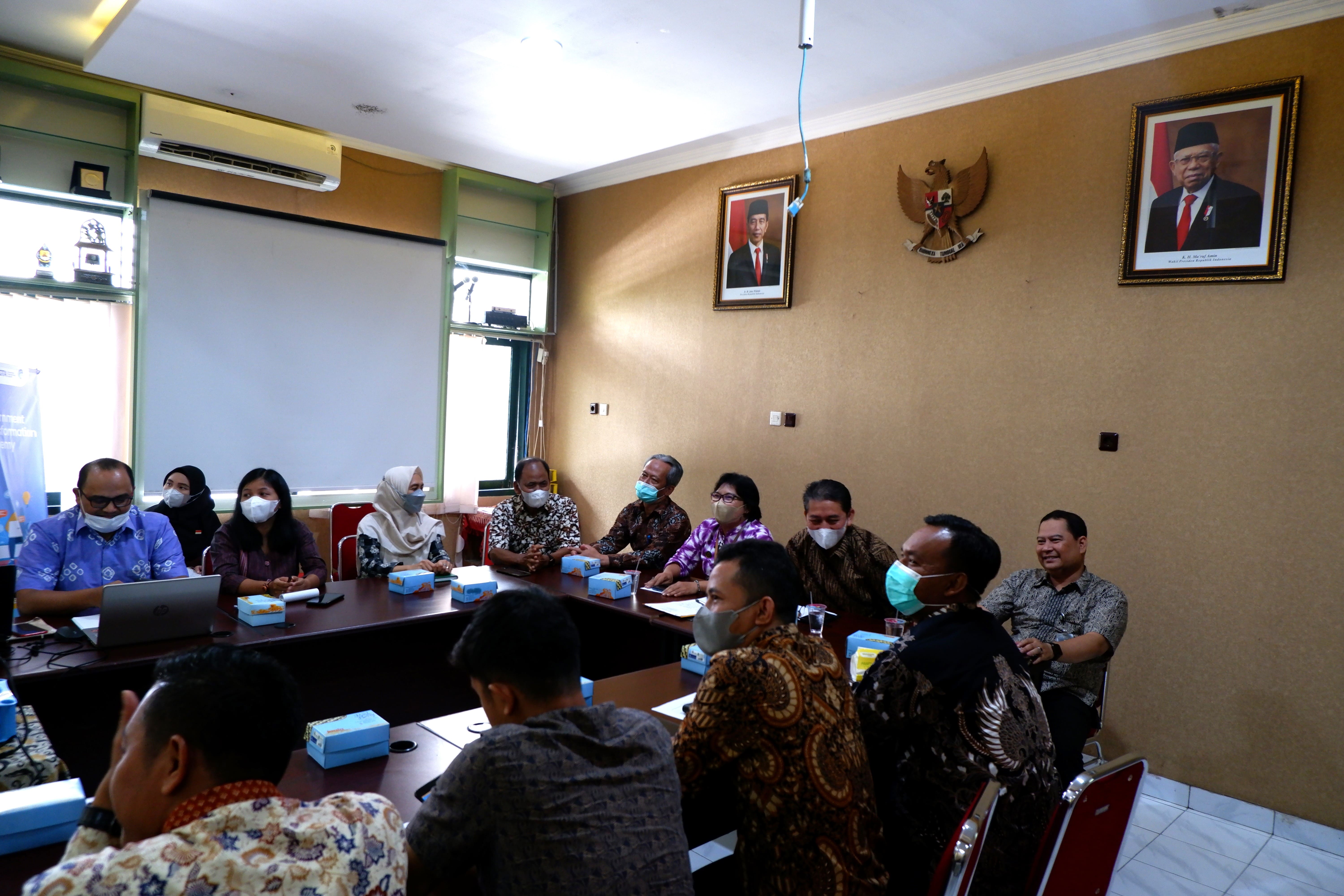 Studi Tiru Pemerintah Kota Cilegon, Pemerintah Kota Bandung, dan Pemerintah Kabupaten Bogor di Bagian Organisasi Kota Yogyakarta