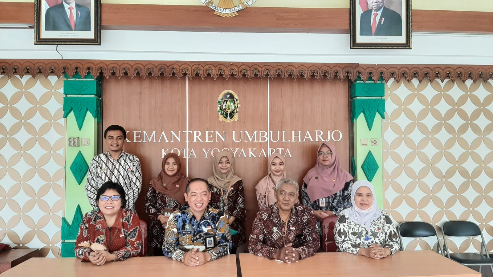 CPNS Bagian Organisasi Setda Kota Yogyakarta Melaksanakan Orientasi Wilayah di Kemantren Umbulharjo