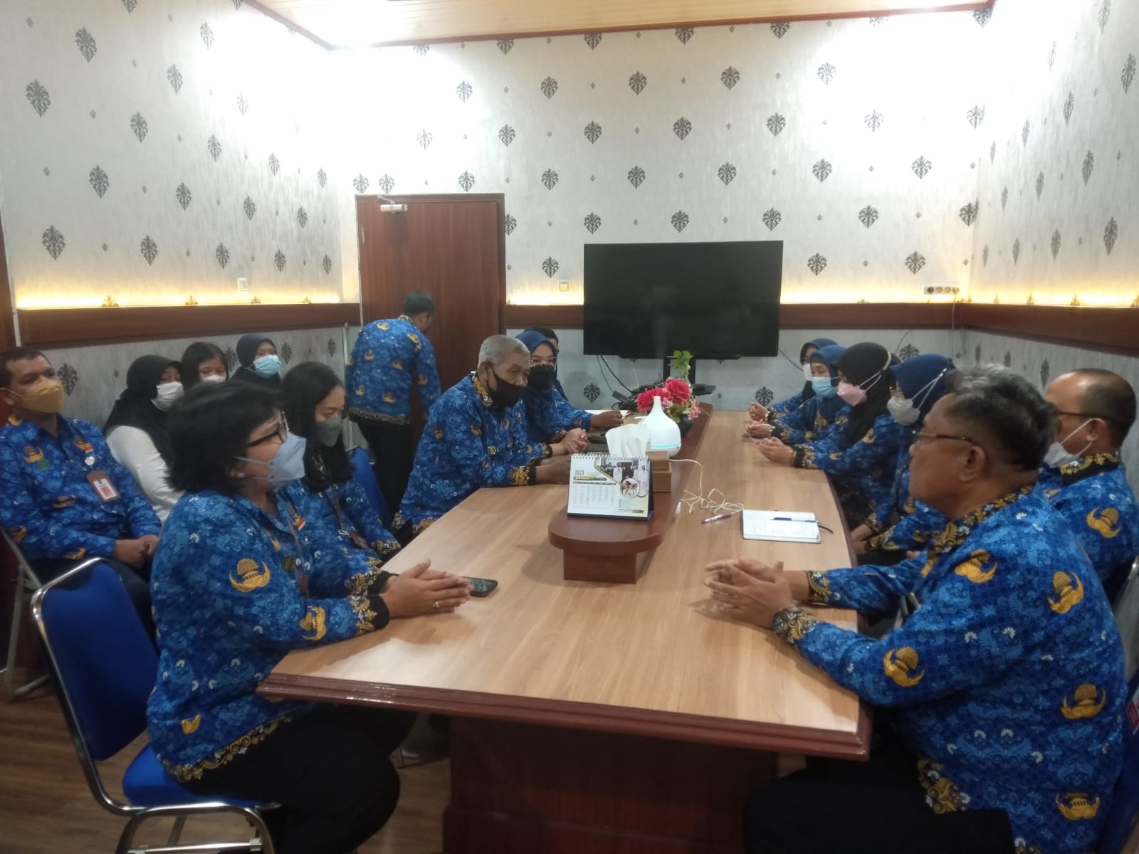 Bapak Sekretaris Daerah Ir. Aman Yuriadijaya, M.M. Kunjungi Bagian Organisasi Setda Kota Yogyakarta